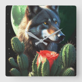 Wolf19: Vierkante Klok (Voorkant)