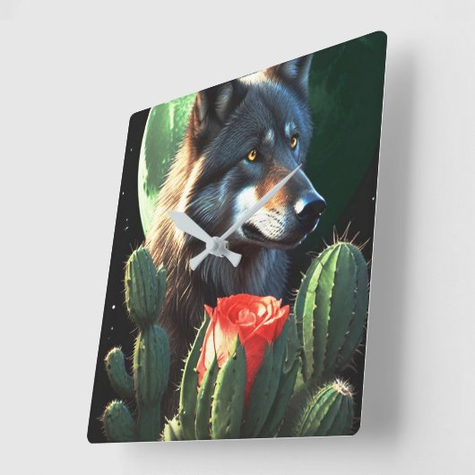 Wolf19: Vierkante Klok (Hoek)