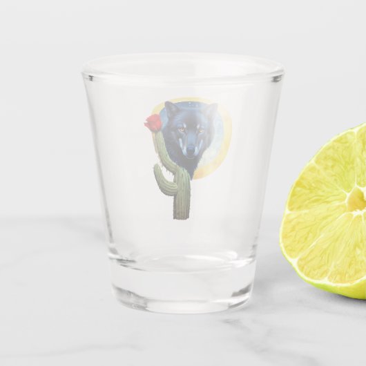 Wolf20: Shot Glas (Achterkant)