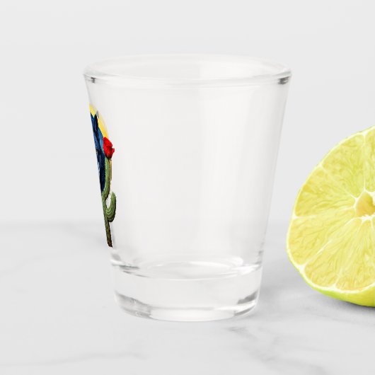 Wolf20: Shot Glas (Rechts)