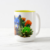 Wolf22: Tweekleurige Koffiemok (Voorkant rechts)