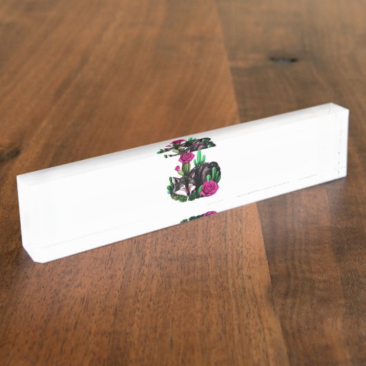 Wolf24: Naambordje (Zijkant)