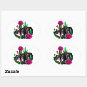 Wolf24: Ovale Sticker (Vel)