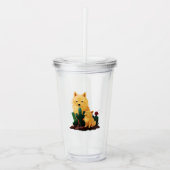Wolf26: Acryl Drinkbeker (Voorkant)