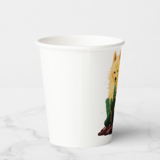 Wolf26: Papieren Bekers (Rechts)