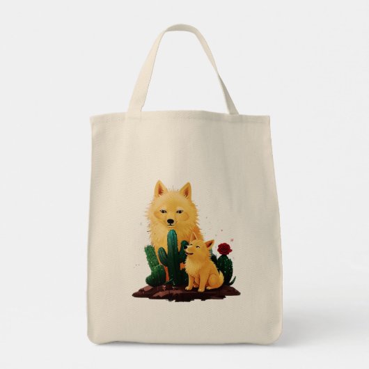 Wolf26: Tote Bag (Achterkant)