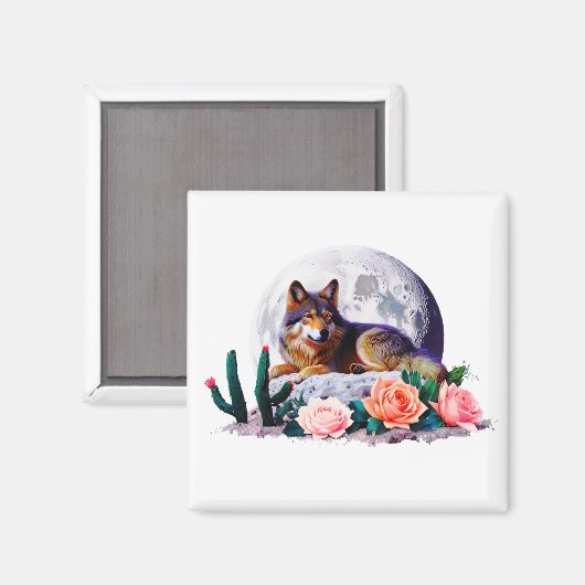 Wolf27: Magneet (Voorkant / Achterkant)