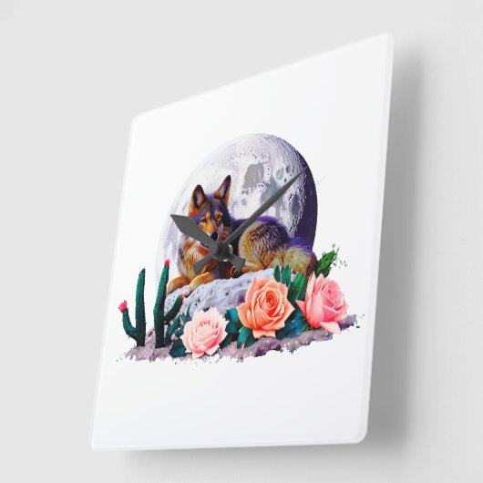 Wolf27: Vierkante Klok (Hoek)