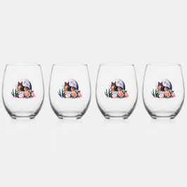 Wolf27: Wijnglas Zonder Voet