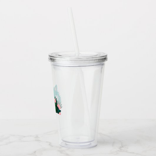 Wolf28: Acryl Drinkbeker (Links)