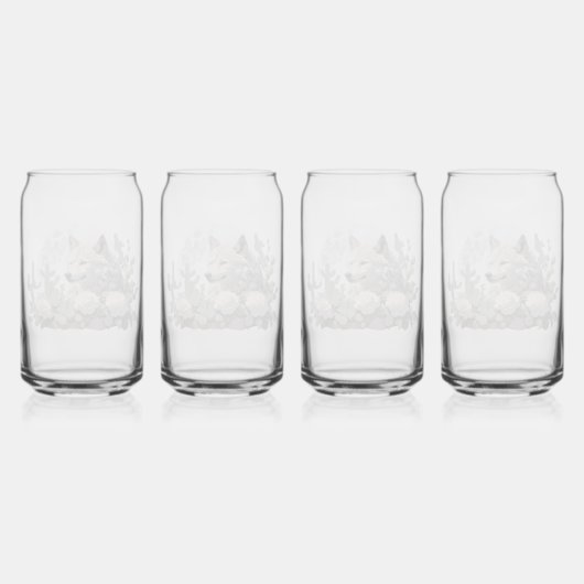 Wolf32: Blikvorm Glas (Achterkant)