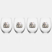 Wolf32: Wijnglas Zonder Voet (Voorkant)