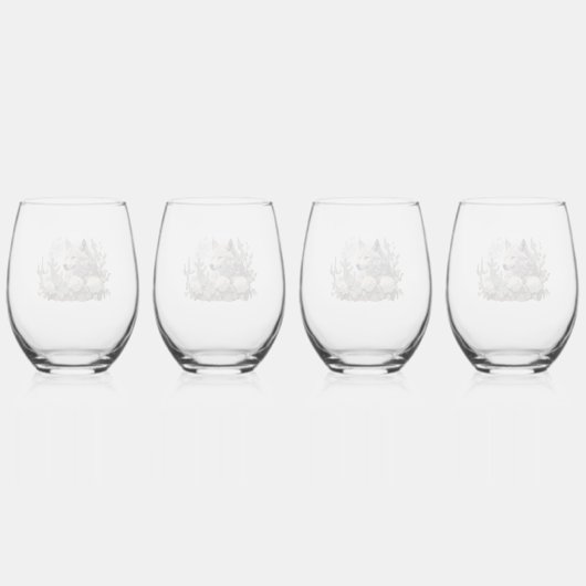 Wolf32: Wijnglas Zonder Voet (Achterkant)