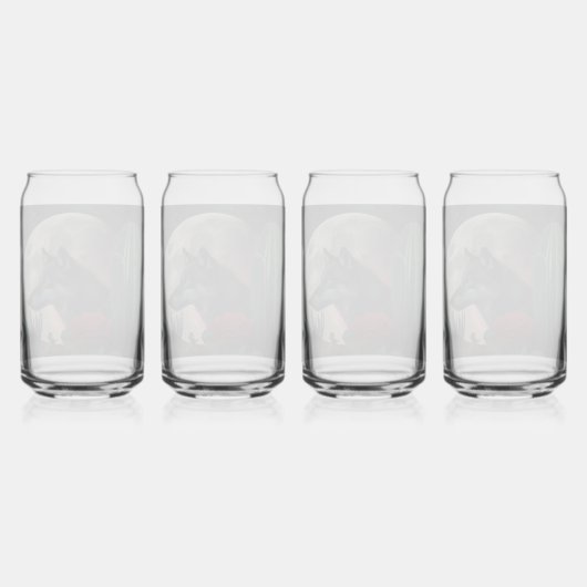 Wolf7: Blikvorm Glas (Achterkant)