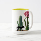 Wolf8: Tweekleurige Koffiemok (Voorkant rechts)