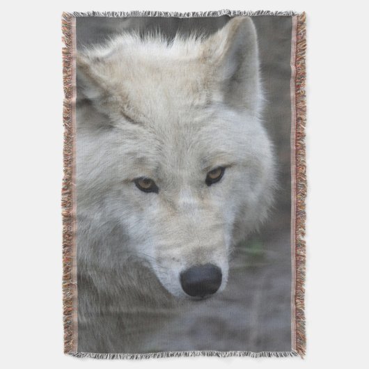 Wolf 001 deken (Voorkant Verticaal)