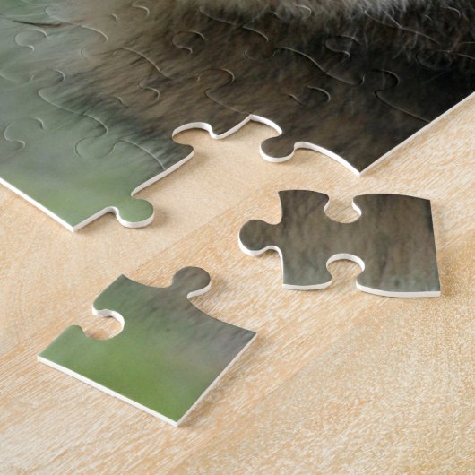 Wolf 001 legpuzzel (Zijkant)