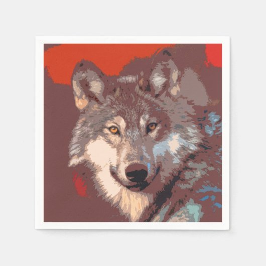 Wolf 043 servet (Voorkant)