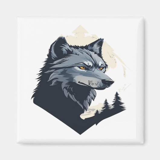 Wolf 05 magneet (Voorkant)