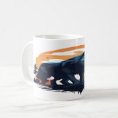 Wolf 06 koffiemok (Voorkant links)