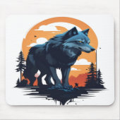 Wolf 06 muismat (Voorkant)