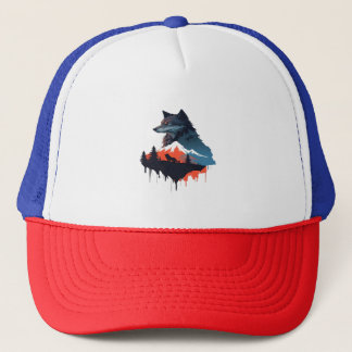 Wolf 07 trucker pet
