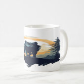 Wolf 08 koffiemok (Voorkant rechts)