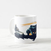 Wolf 08 koffiemok (Voorkant links)