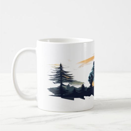 Wolf 08 koffiemok (Links)