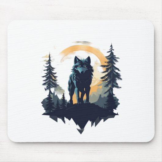 Wolf 08 muismat (Voorkant)
