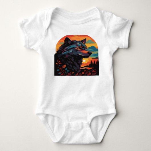 Wolf 09 romper (Voorkant)