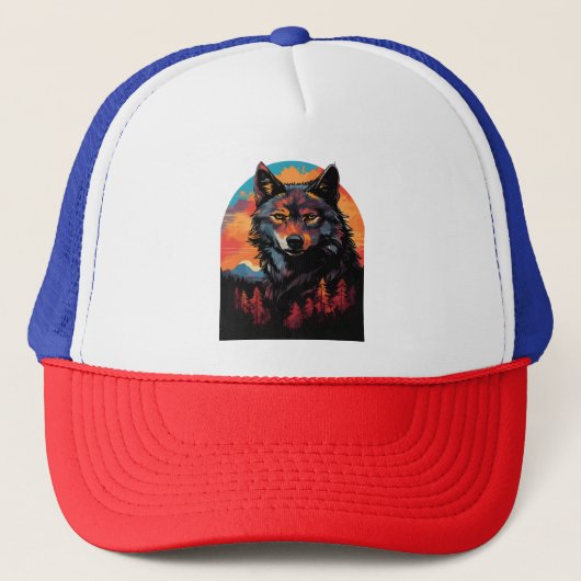 Wolf 10 trucker pet (Voorkant)