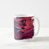 Wolf 13 koffiemok (Voorkant rechts)