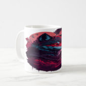 Wolf 13 koffiemok (Voorkant links)
