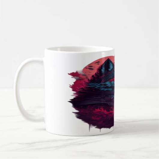 Wolf 13 koffiemok (Links)
