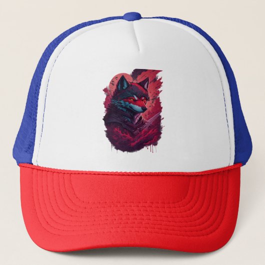 Wolf 13 trucker pet (Voorkant)