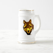 Wolf 1 Stein Bierpul (Voorkant rechts)