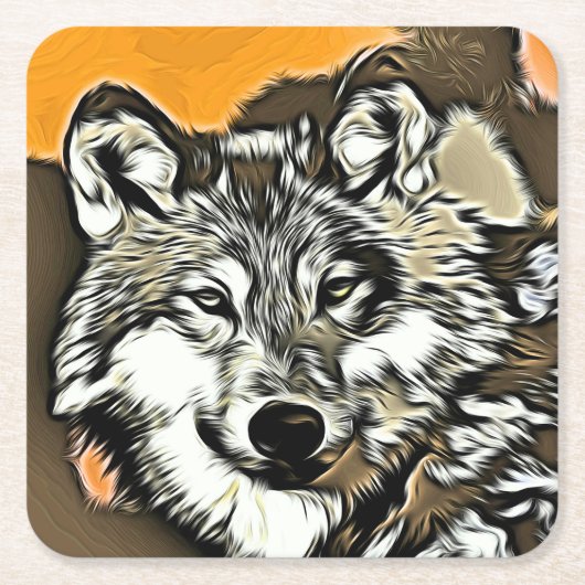 Wolf 2014-0978 kartonnen onderzetters (Voorkant)