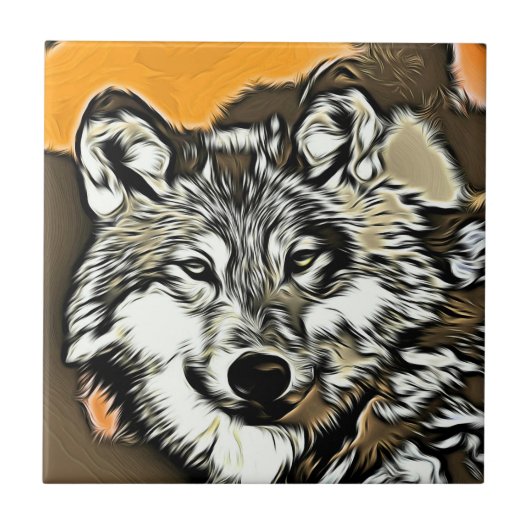 Wolf 2014-0978 tegeltje (Voorkant)