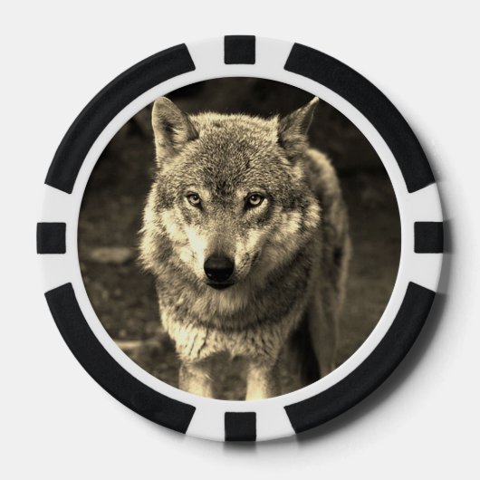 Wolf 215 pokerchips (Voorkant)
