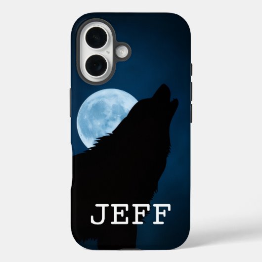 WOLF Aangepaste foto 17 Case-Mate iPhone Case (Achterkant)
