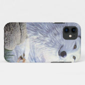 Wolf Adelaar Dieren Natuur Park Kantoor Kunst Case-Mate iPhone Case (Achterkant (horizontaal))