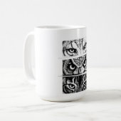 Wolf Adelaar Tijger Drie-eenheid Koffiemok (Voorkant links)
