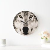 Wolf afbeelding voor acrylwandklok grote klok (Huis)