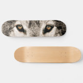 Wolf afbeelding voor skateboard (Horizontaal)