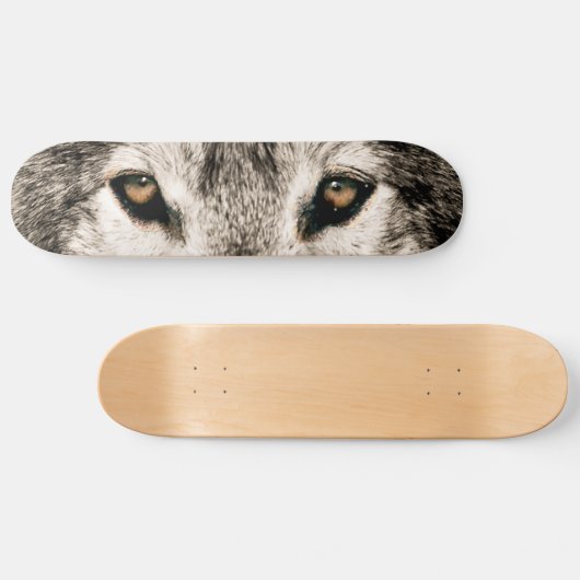 Wolf afbeelding voor skateboard (Horizontaal)