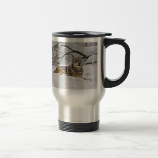 Wolf American Gray Wolf Travel Mug Reisbeker