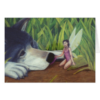 "Wolf and Fairy"-kaart van Nathan James