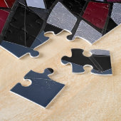 Wolf and Owl Vibrant and Colorful Legpuzzel (Zijkant)