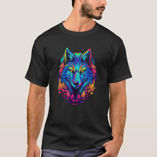 Wolf And Wolves Men Women Kids T-shirt (Voorkant)